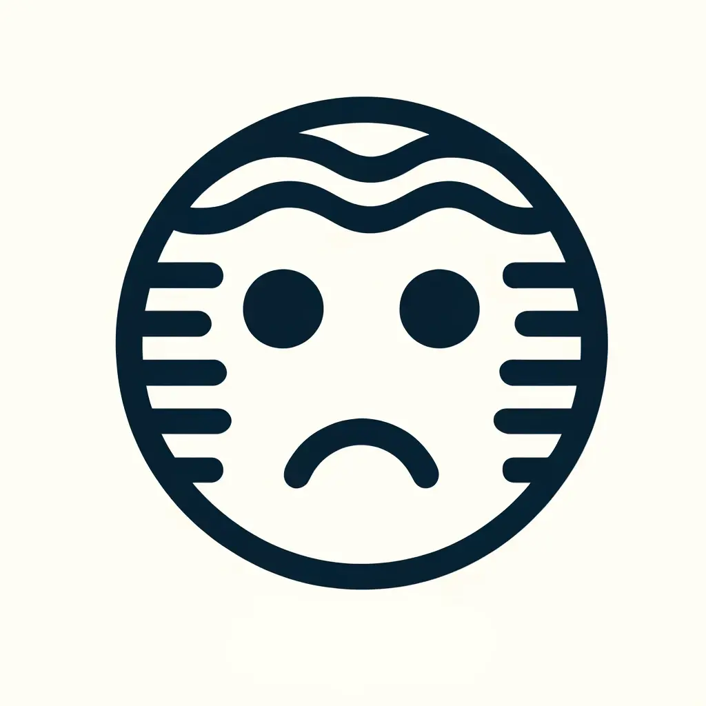 Sad face